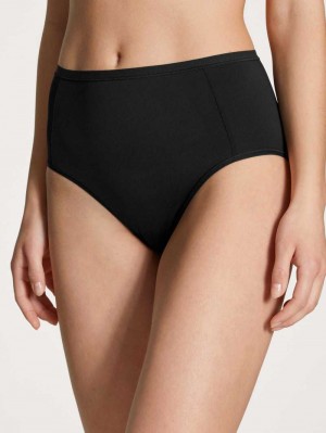 Ropa Interior Calida Eco Sense Brief Mujer Schwarz | 0791HMWGF
