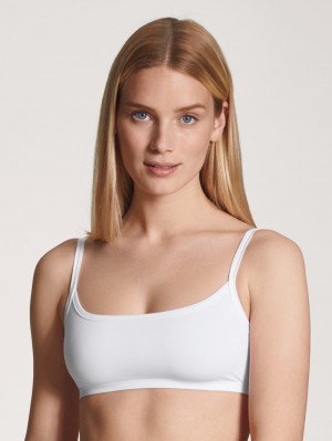 Ropa Interior Calida Eco Sense Bustier Mujer Weiss | 4376XCYIS