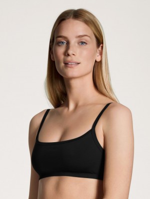 Ropa Interior Calida Eco Sense Bustier Mujer Schwarz | 5176IOAYM