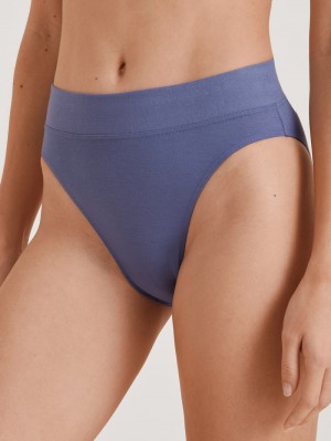 Ropa Interior Calida Elastic Brief, High Waist Mujer Morados | 6824YDMKH