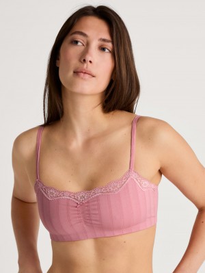 Ropa Interior Calida Etude Toujours Bustier Mujer Flores | 2701KAWST
