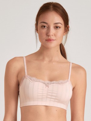 Ropa Interior Calida Etude Toujours Bustier Mujer Pearl Blush | 9183YLZSW