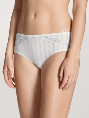 Ropa Interior Calida Etude Toujours Shorty Regular Cut Mujer Weiss | 4970KZABO