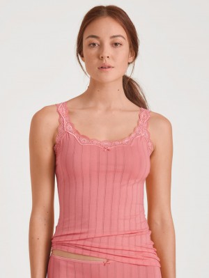 Ropa Interior Calida Etude Toujours Tank Top Mujer Strawberry Ice | 3047NEGYX