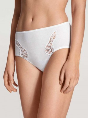 Ropa Interior Calida Feminin Sense Midi Brief Mujer Weiss | 9051PNDOW