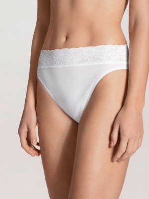 Ropa Interior Calida Iconics Brief Mujer Weiss | 3092SZYLF