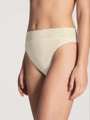 Ropa Interior Calida Iconics Brief Mujer Champagne | 1398XNDZT