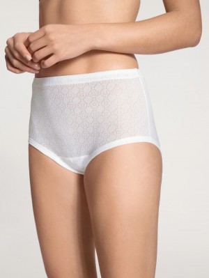 Ropa Interior Calida Iconics Brief Mujer Weiss | 7154BLCIW