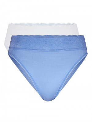 Ropa Interior Calida Iconics Jazzpant, 2er-pack Mujer Azules | 3562ZVOFA