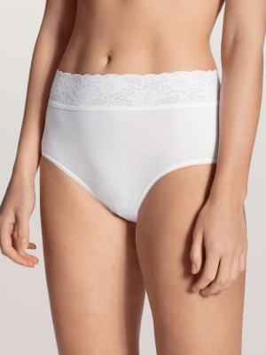 Ropa Interior Calida Iconics Midi Brief Mujer Weiss | 0178RLZQC