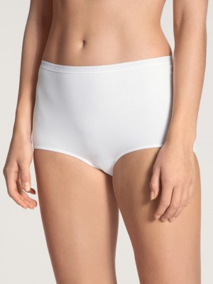 Ropa Interior Calida Iconics Midi Brief Mujer Weiss | 0624WVLAQ