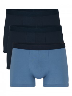 Ropa Interior Calida Natural Benefit Boxer, Value Pack Hombre Azules | 8947UCYPR