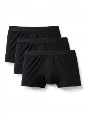 Ropa Interior Calida Natural Benefit Boxer, Value Pack Hombre Schwarz | 8947WJBSA