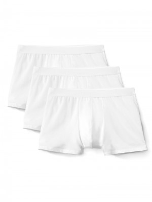 Ropa Interior Calida Natural Benefit Boxer, Value Pack Hombre Weiss | 8720DIBUZ