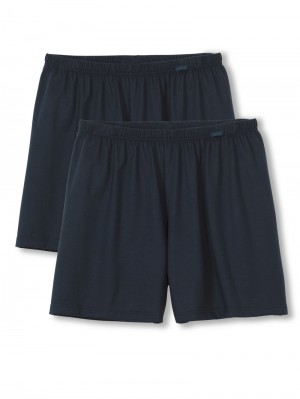 Ropa Interior Calida Prints Benefit Boxershorts, Two Pack Hombre Darkblue | 2670MNIBX