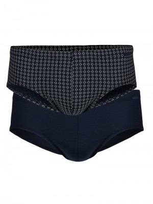 Ropa Interior Calida Prints Benefit Brief, Value Pack Hombre Fog | 7608CQMUB