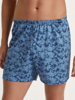 Ropa Interior Calida Prints Boxer Shorts Hombre Vinyle | 4213MBLGD