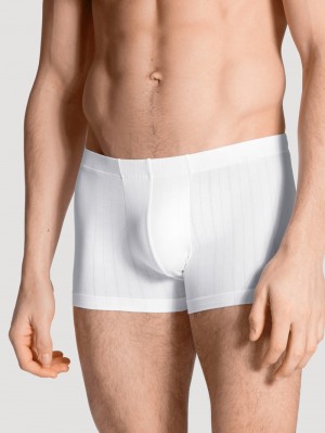 Ropa Interior Calida Pure & Style Boxer Brief, Covered Waistband Hombre Weiss | 7984IXCZP