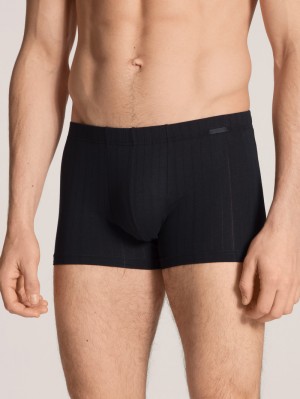 Ropa Interior Calida Pure & Style Boxer Brief, Covered Waistband Hombre Schwarz | 4281HBNMR