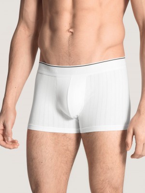 Ropa Interior Calida Pure & Style Boxer Brief, Elastic Waistband Hombre Weiss | 7918XHZKM