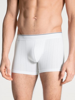 Ropa Interior Calida Pure & Style Boxer Brief Hombre Weiss | 0648CBVWR