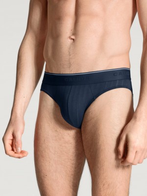 Ropa Interior Calida Pure & Style Mini Brief Hombre Azules | 6250HZIXO