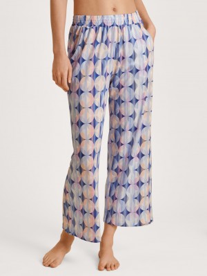 Summer Oufits Calida Circular Dreams 7/8 Pants, Cradle To Cradle Certified® Mujer Azules | 8739CJGVZ