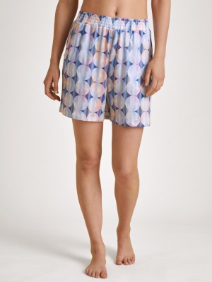 Summer Oufits Calida Circular Dreams Shorts, Cradle To Cradle Certified® Mujer Azules | 7495EAZRD