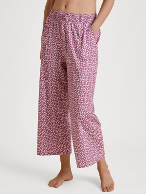 Summer Oufits Calida Favourites Harmony 7/8 Pants Mujer Rojos | 5983CNFHU