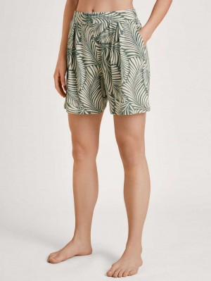 Summer Oufits Calida Favourites Healing Shorts Mujer Quill Crème | 8704SQOYI