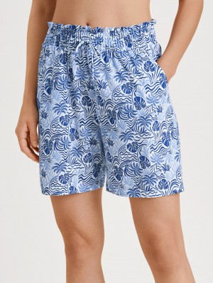 Summer Oufits Calida Favourites Serenity Shorts Mujer Azules | 8129LUPFA