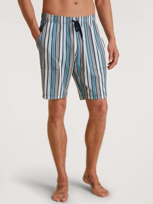 Summer Outfits Calida Rmx Sleep Journey Bermudas Hombre Azules | 1425BRVJO