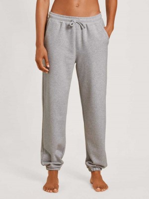Yoga Calida Circular Lounge Pants With Cuffs, Cradle To Cradle Certified® Mujer Grises | 3108YJKOL