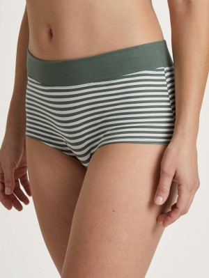 Yoga Calida Elastic Pants Mujer Verdes | 8691DJPWV